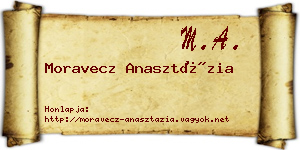 Moravecz Anasztázia névjegykártya